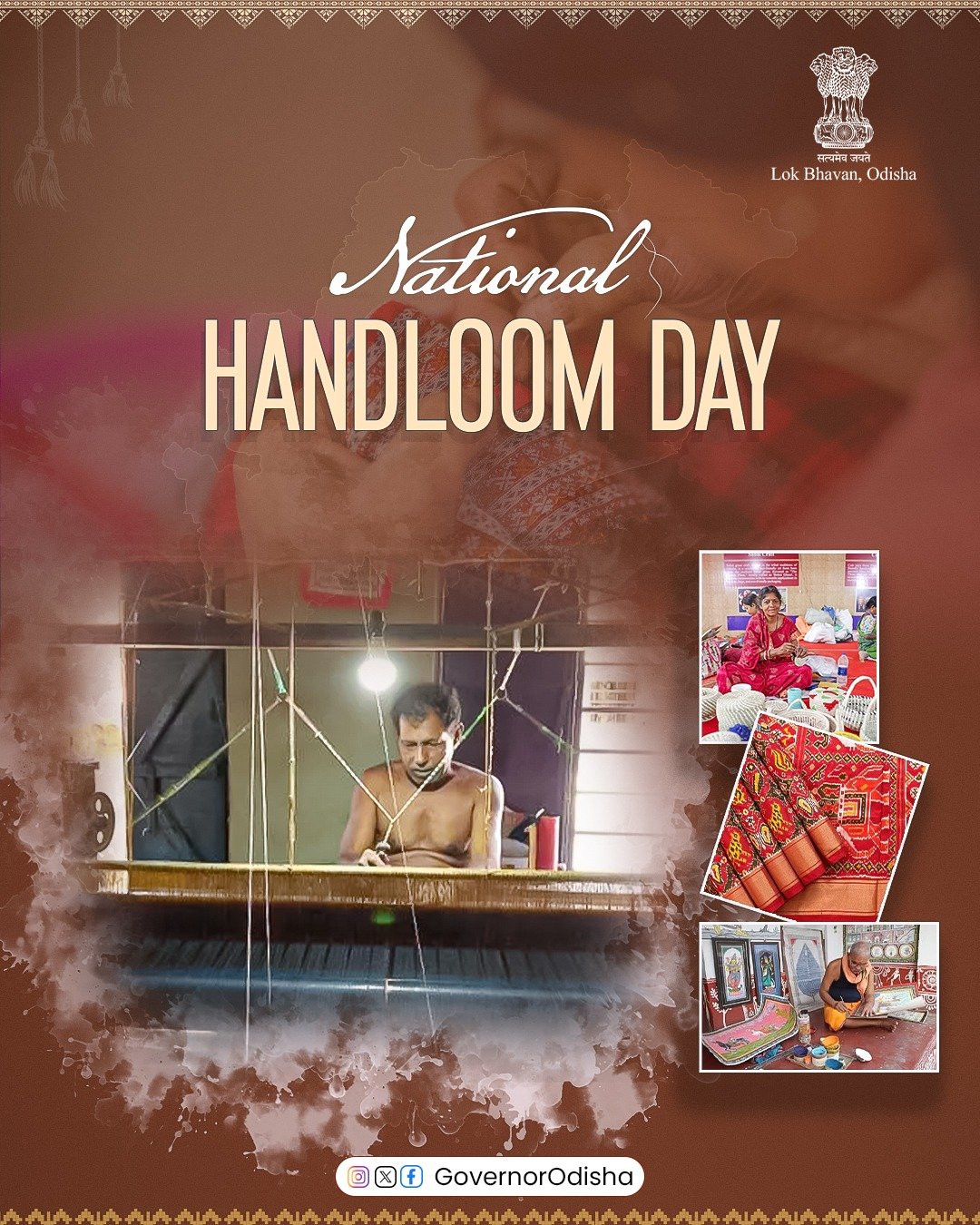 Two Odisha Master Weavers to Be Honoured by President Murmu on National Handloom Day